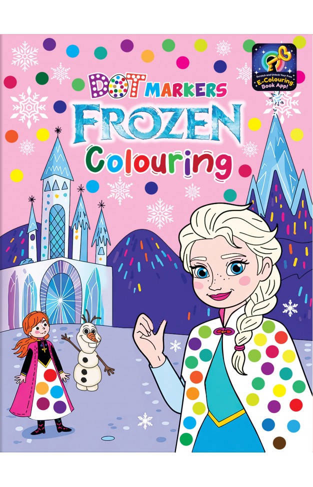 Dot Marker Colouring Frozen